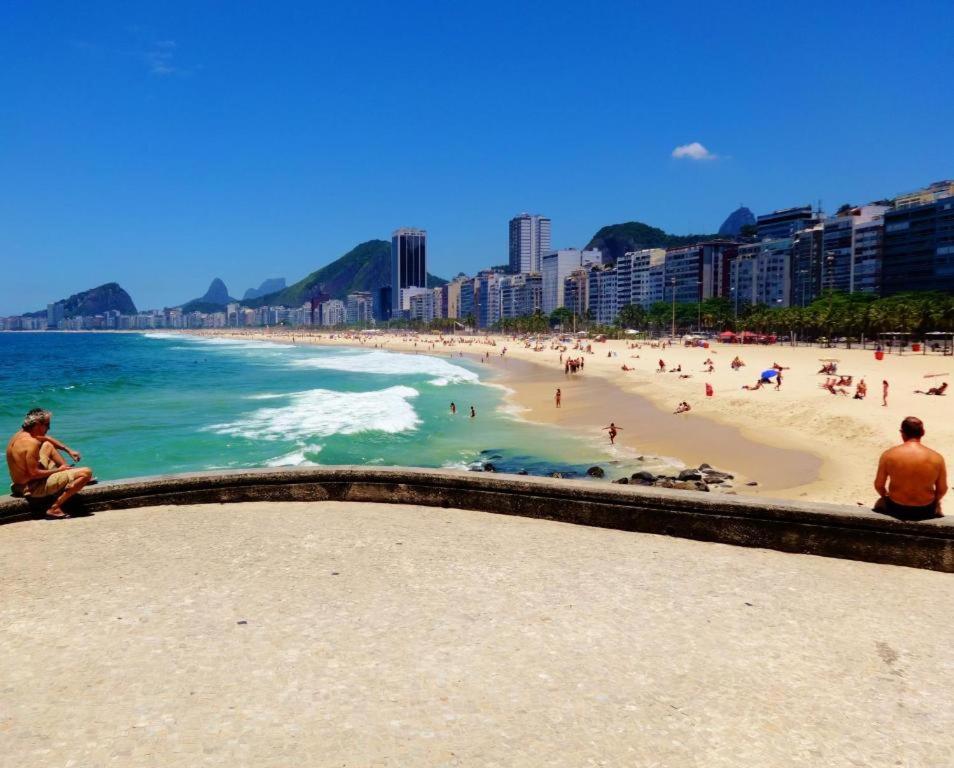 Copacabana 3 Suites, Andar Alto Com Vista Mar, 9 Camas, Enorme, Wifi 300Mb, Ar Condicionado Em Todas Suites, Pauloangerami Mvc1812 Рио-де-Жанейро Экстерьер фото