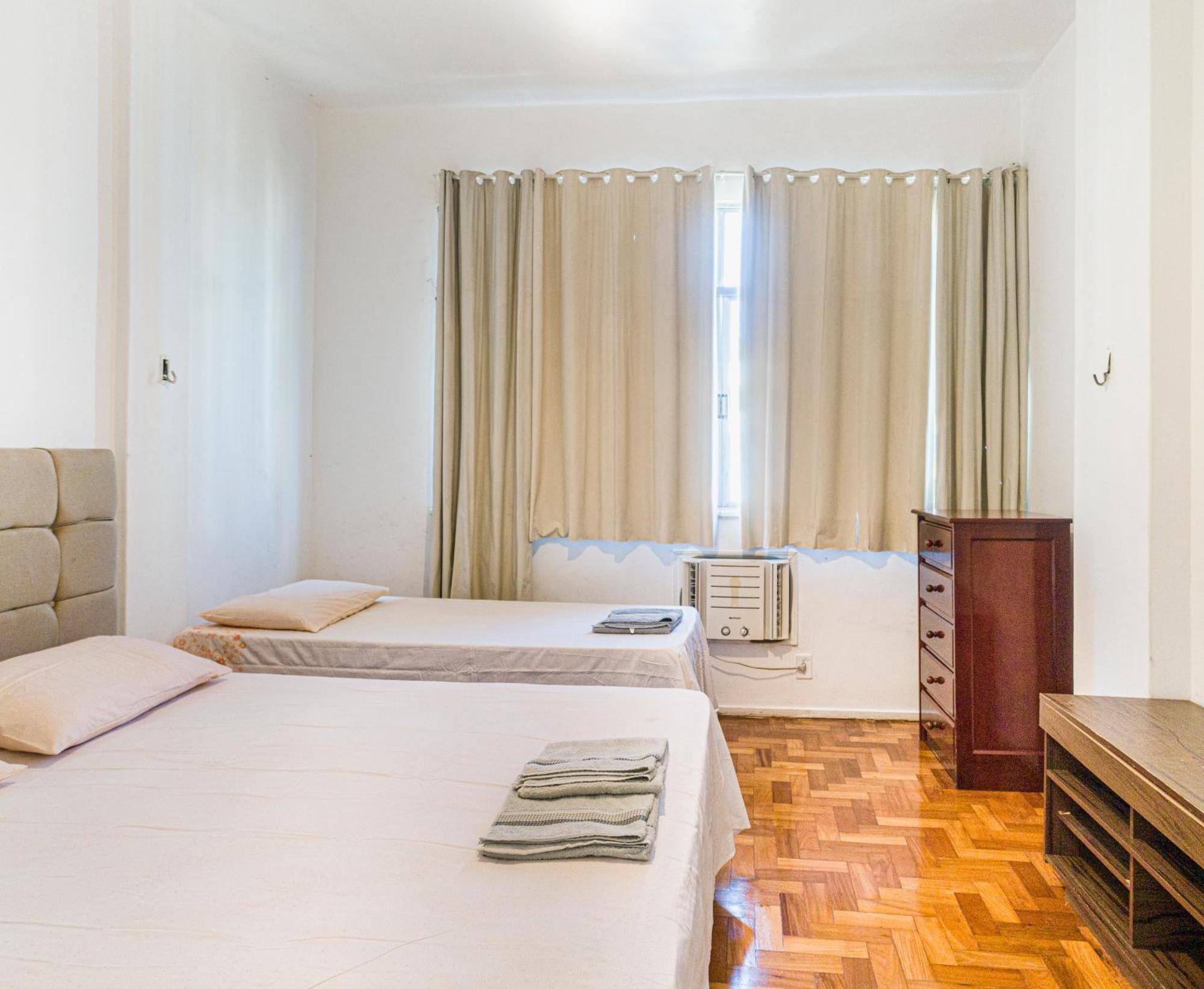 Copacabana 3 Suites, Andar Alto Com Vista Mar, 9 Camas, Enorme, Wifi 300Mb, Ar Condicionado Em Todas Suites, Pauloangerami Mvc1812 Рио-де-Жанейро Экстерьер фото